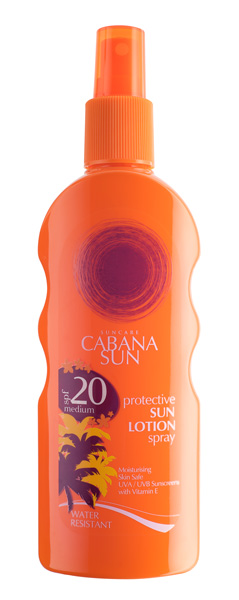 Cabana Sun naptej spray SPF20 200 ml